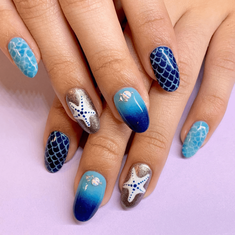 10+ Stunning Fish Nail Inspo Youβll Totally Love